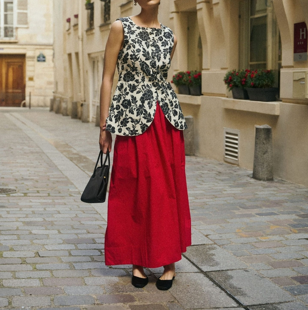 Posse Sylvie A LINE Skirt - Picture 2 of 11